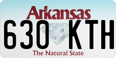 AR license plate 630KTH