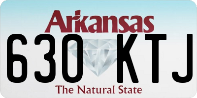 AR license plate 630KTJ