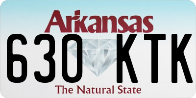 AR license plate 630KTK