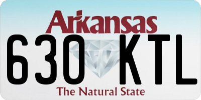 AR license plate 630KTL
