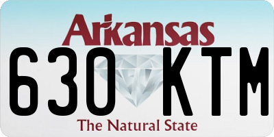 AR license plate 630KTM