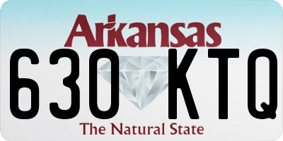 AR license plate 630KTQ