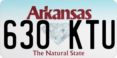 AR license plate 630KTU