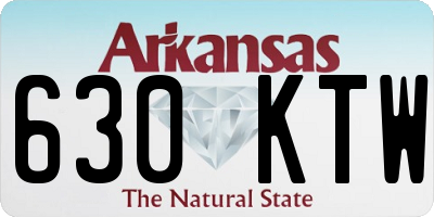 AR license plate 630KTW