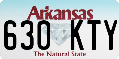 AR license plate 630KTY