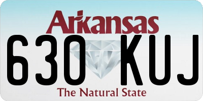 AR license plate 630KUJ