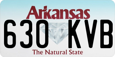AR license plate 630KVB