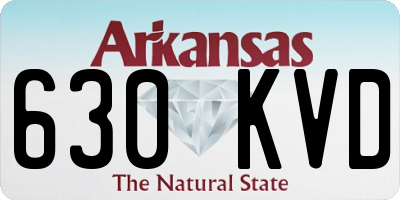 AR license plate 630KVD