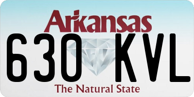 AR license plate 630KVL