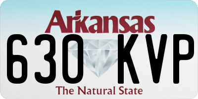 AR license plate 630KVP
