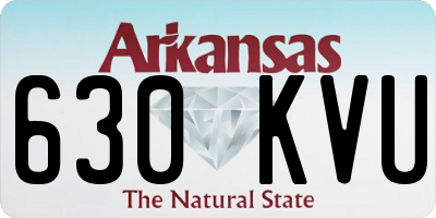 AR license plate 630KVU