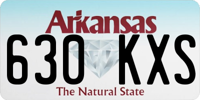 AR license plate 630KXS