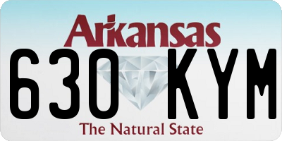 AR license plate 630KYM