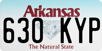 AR license plate 630KYP