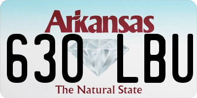 AR license plate 630LBU