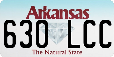 AR license plate 630LCC