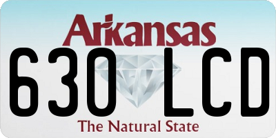 AR license plate 630LCD