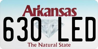 AR license plate 630LED