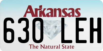 AR license plate 630LEH