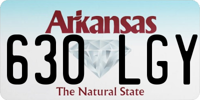 AR license plate 630LGY