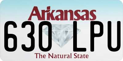 AR license plate 630LPU