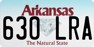 AR license plate 630LRA