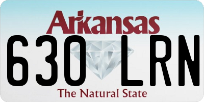 AR license plate 630LRN