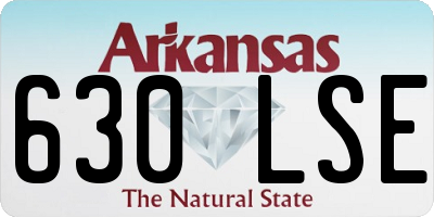 AR license plate 630LSE