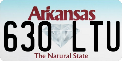 AR license plate 630LTU