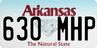 AR license plate 630MHP