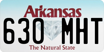 AR license plate 630MHT