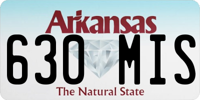AR license plate 630MIS