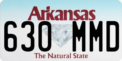 AR license plate 630MMD