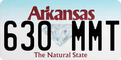 AR license plate 630MMT