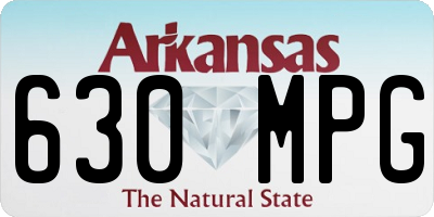 AR license plate 630MPG