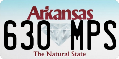AR license plate 630MPS