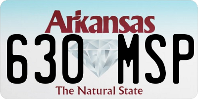 AR license plate 630MSP