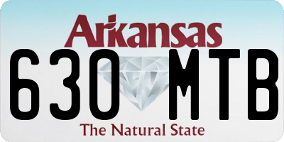 AR license plate 630MTB