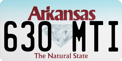 AR license plate 630MTI