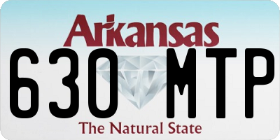 AR license plate 630MTP