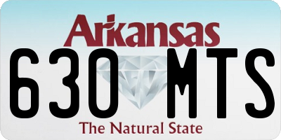 AR license plate 630MTS