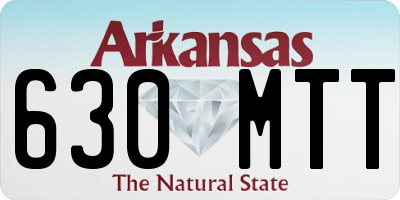 AR license plate 630MTT