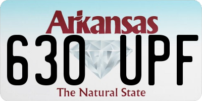 AR license plate 630UPF