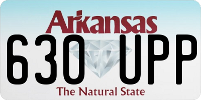 AR license plate 630UPP