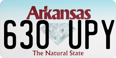 AR license plate 630UPY
