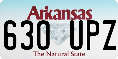 AR license plate 630UPZ