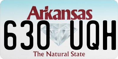 AR license plate 630UQH