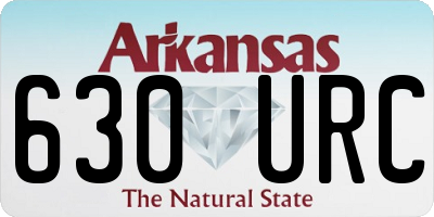 AR license plate 630URC