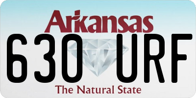 AR license plate 630URF