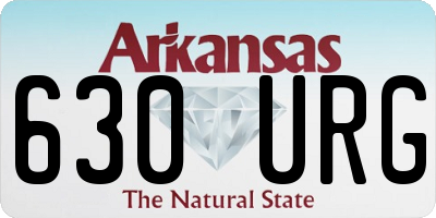 AR license plate 630URG